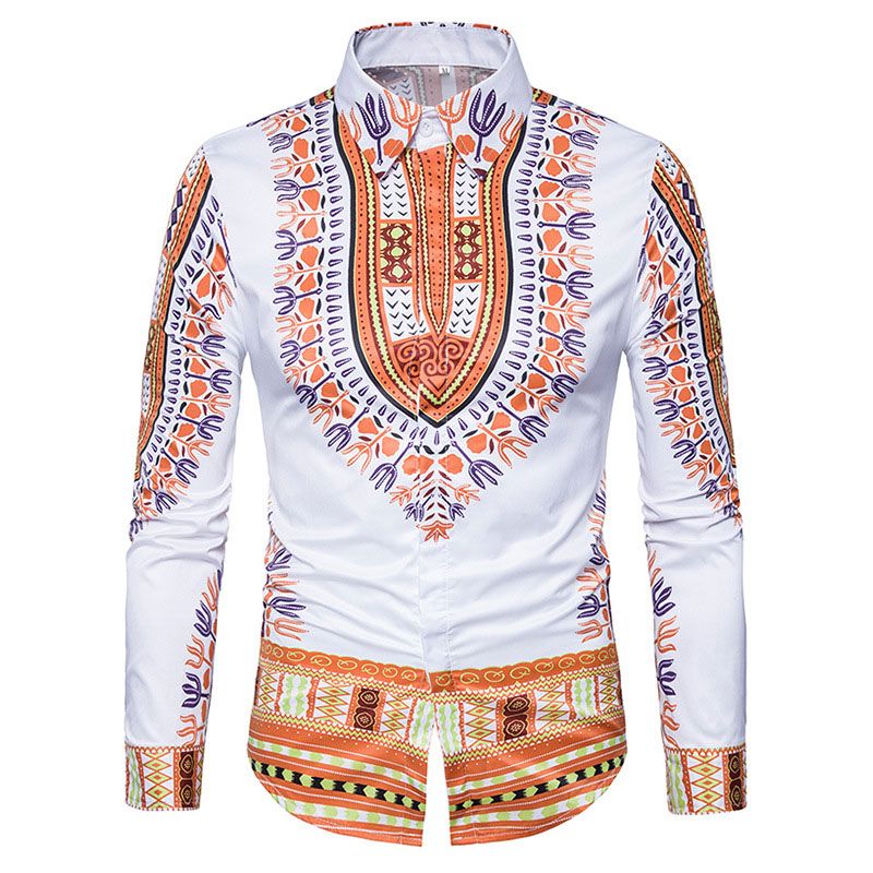 camicia africana uomo