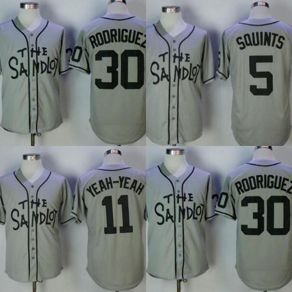 the sandlot baseball jersey