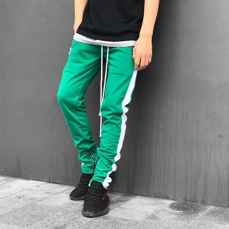 Джоггеры мужские зеленые Cropp