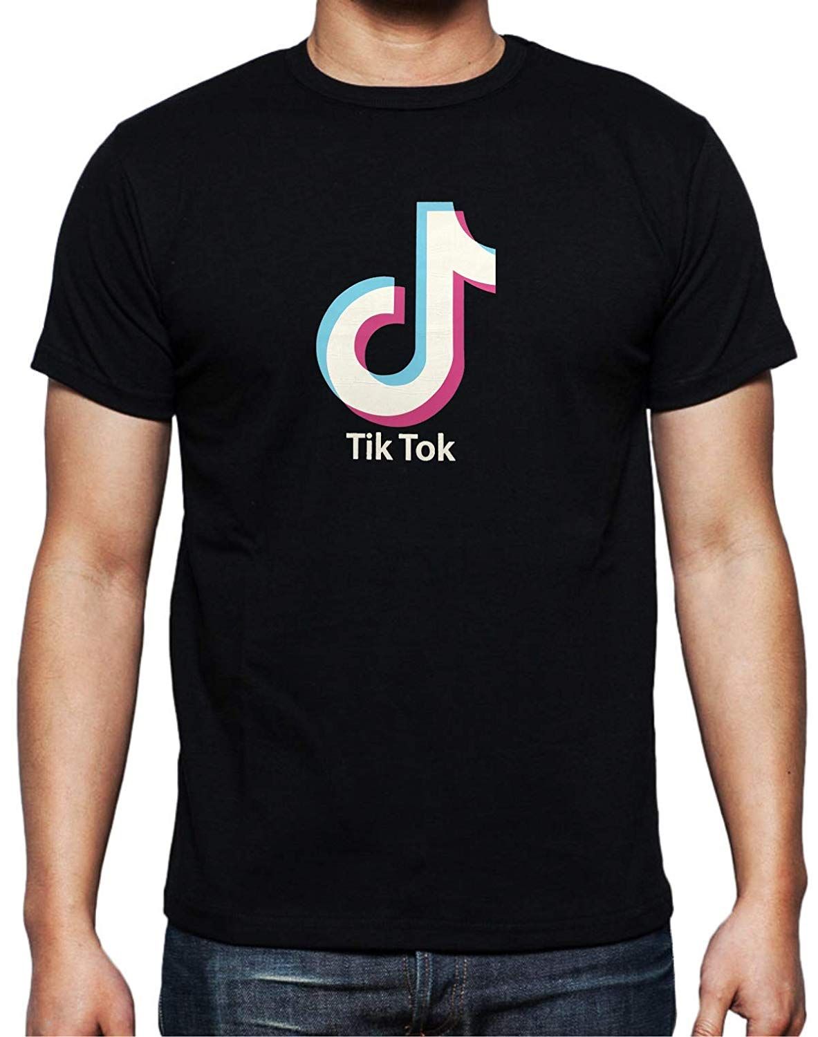 tik tok print t shirt