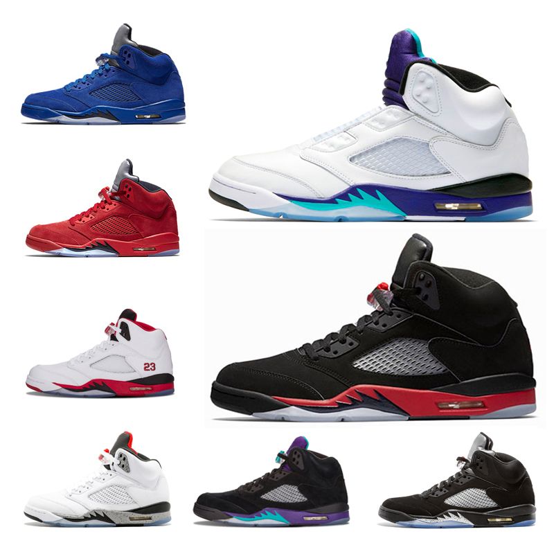 Compre Air Jordan Retro 5 Cheap 5 5s Baloncesto Zapatos Hombres Zapatillas  OG Negro Metálico Fuego Rojo Azul Suede Olympic Metálico Gold 5s Blanco  Cemento Entrenador Zapatos Deportivos A 39,45 € Del Cheap_nk_shoes |  DHgate.Com