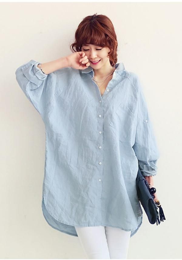 2020 Hot Summer Korea Fashion Plus Size Sun Protective Shirts Pregnant Women Cotton Linen Loose Tops Shirt Long Sleeve Maternity Shirt C3258 From Jewelrytrend 19 77 Dhgate Com