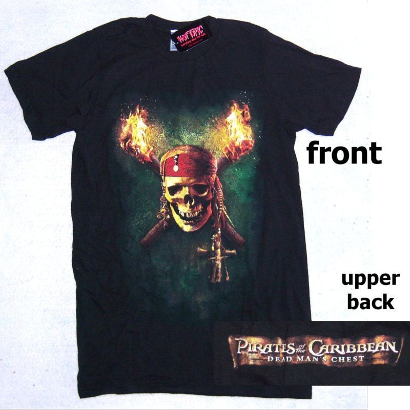 pirates of the caribbean tee shirts