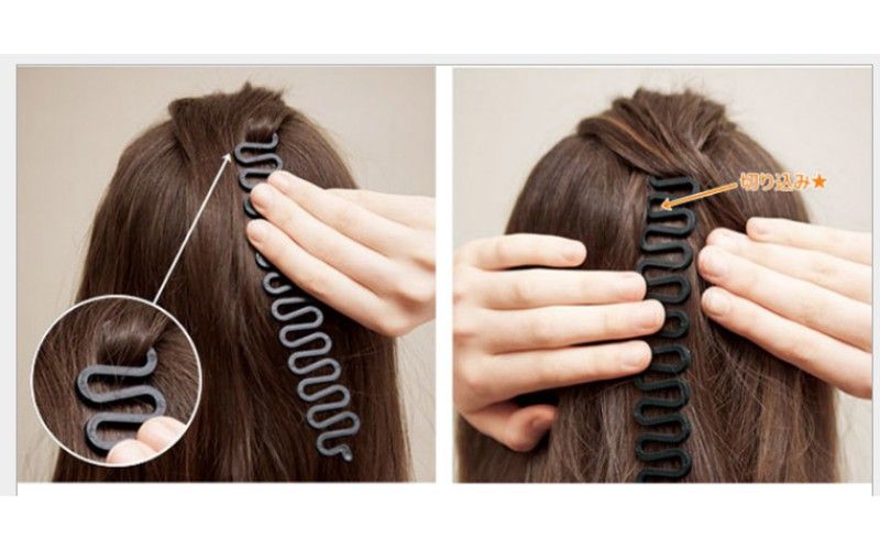 Hairdressing Fashion Centipede Braid French Twist Hairpin Hairpin