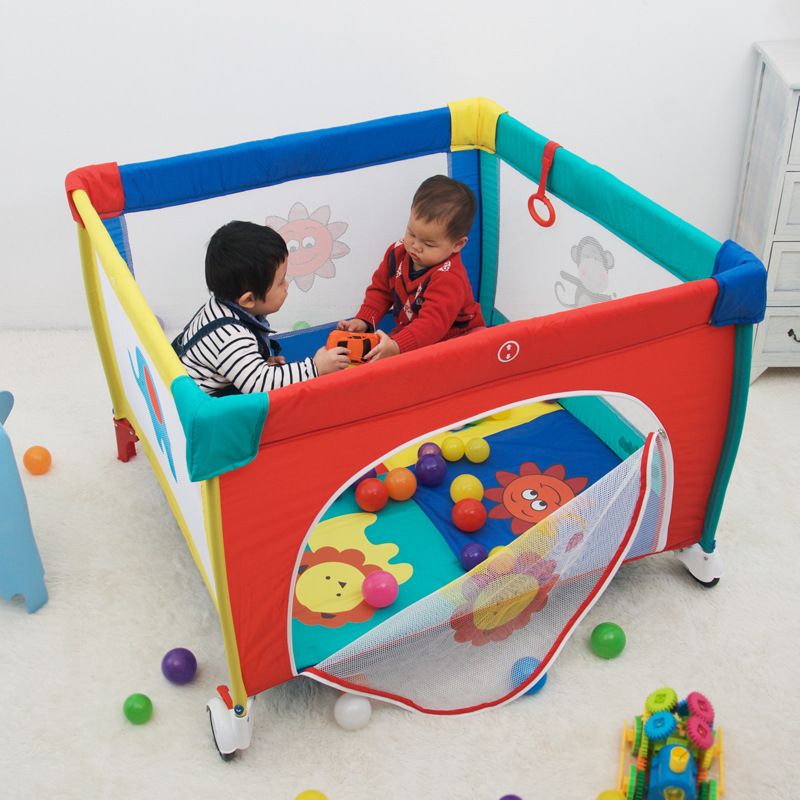 2020 Baby Activity Playpens Crib Safety Play Yard Foldable