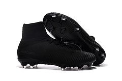 botines mercurial negros