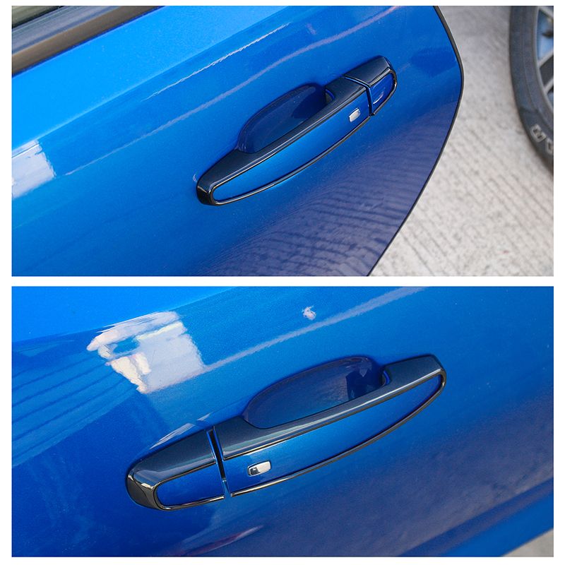 Car Exterior Door Handle Decoration Frame Cover Sticker Trim For Car Styling Chevy Camaro 2017