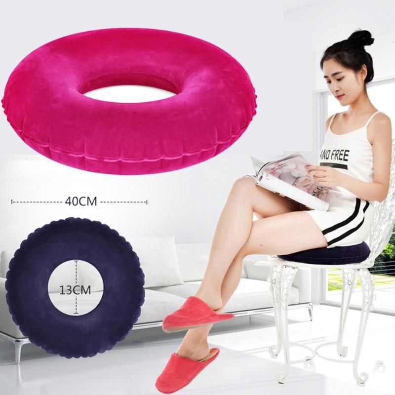 round donut pillow