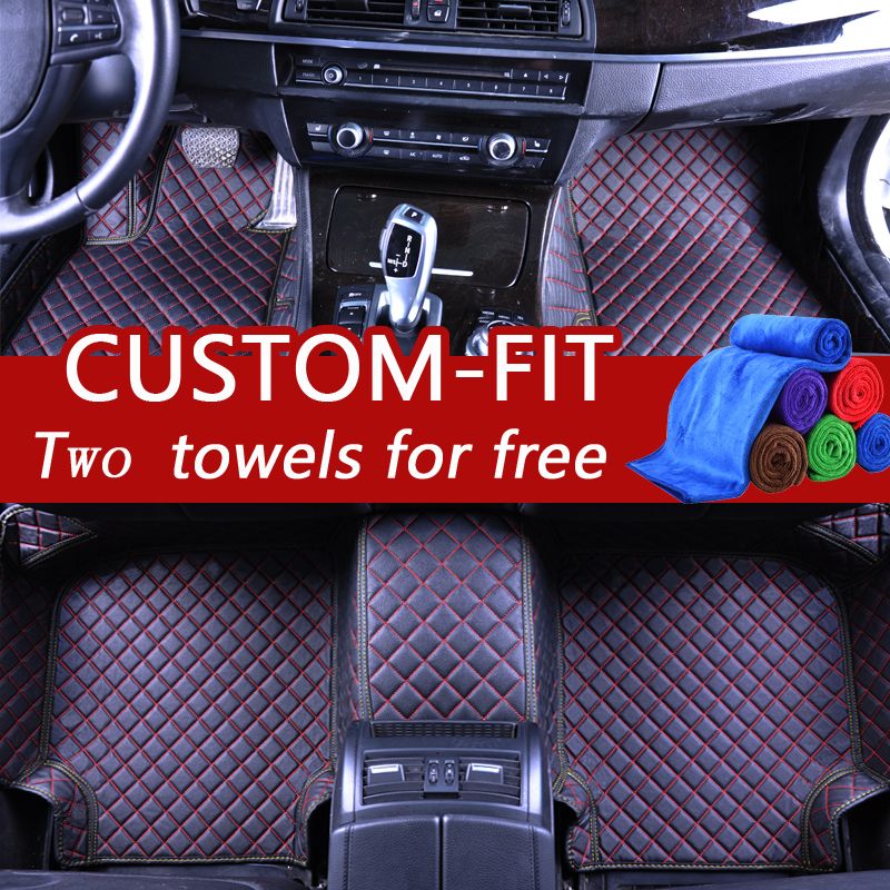 2019 Custom Car Floor Mats For Bmw E30 E34 Luxury Leather Mats For