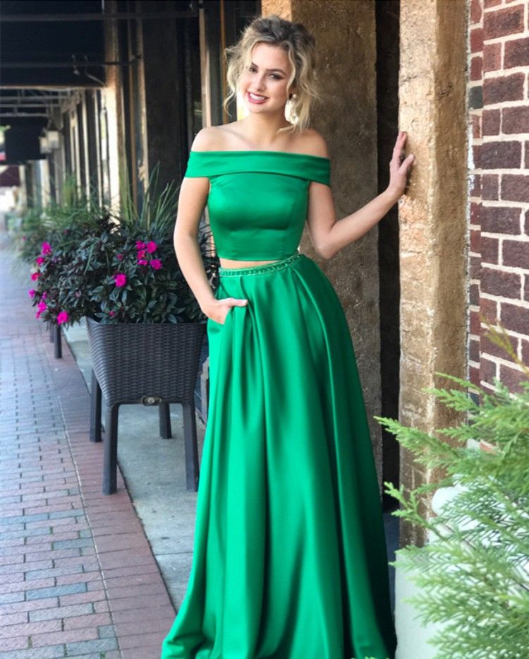 jade green dress