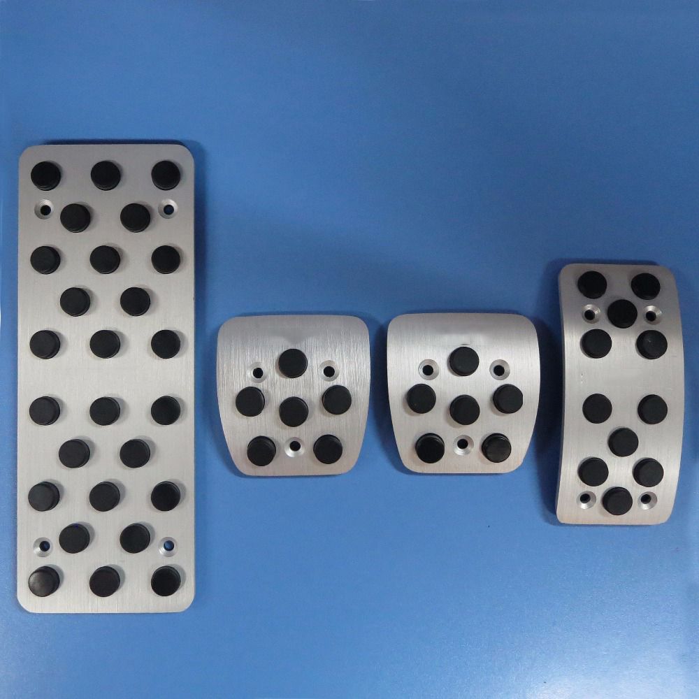 MT Foot Rest STI Pedal Set For Subaru Legacy Outback Forester Impreza