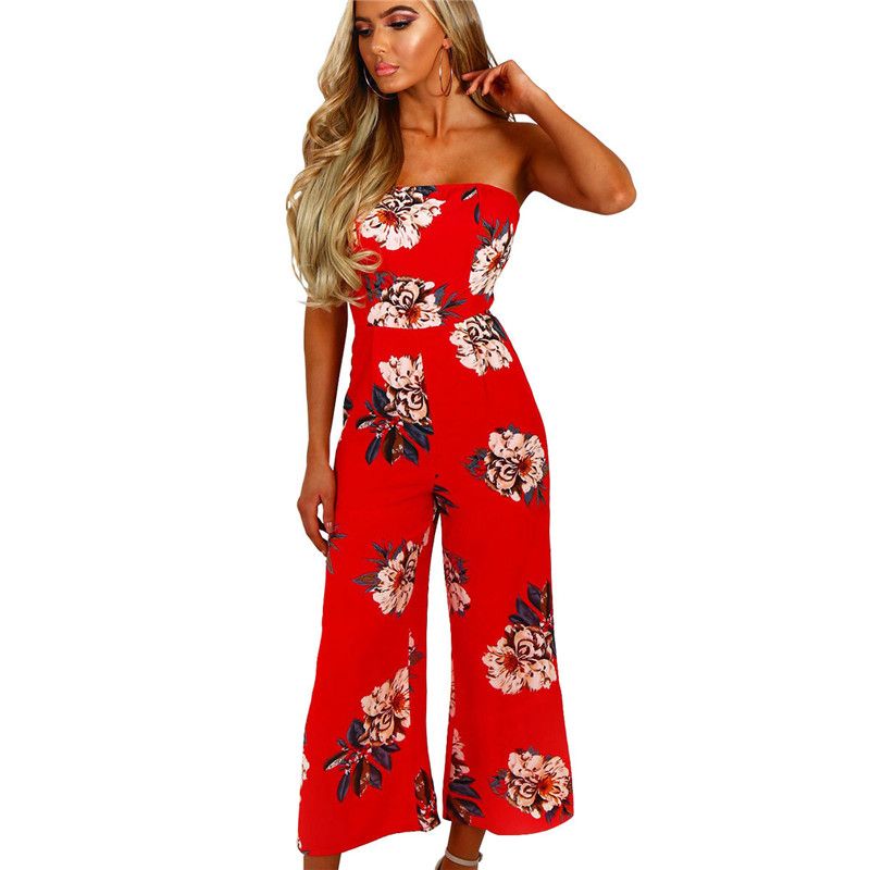 red jumpsuit pants