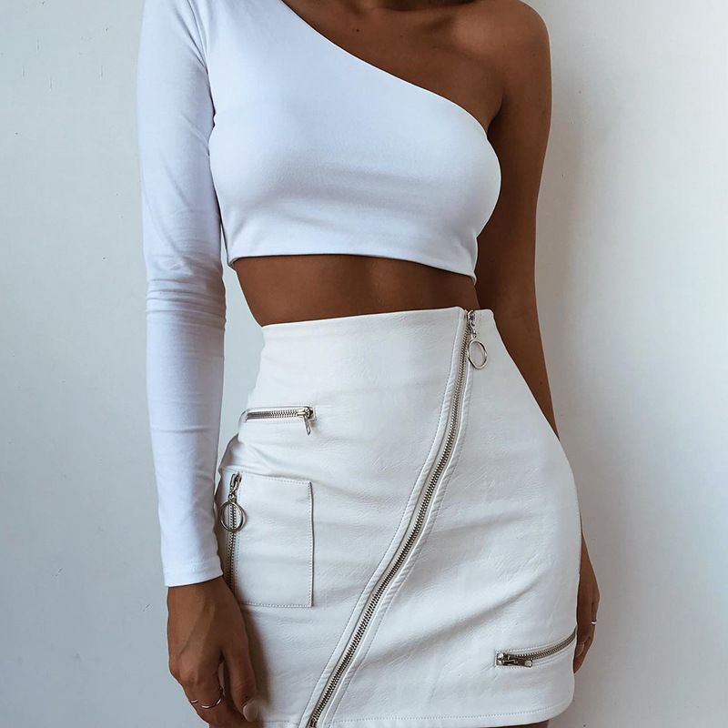 flared skirt and top set