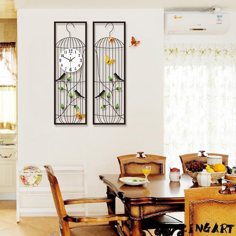 20inch Large Wall Clock Metal Wall Watch Big Decorative Living