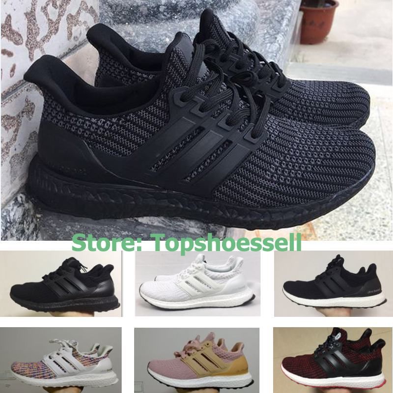 Ultra Boost 4 0 Triple Black White Primeknit Oreo Blue Grey Ultra