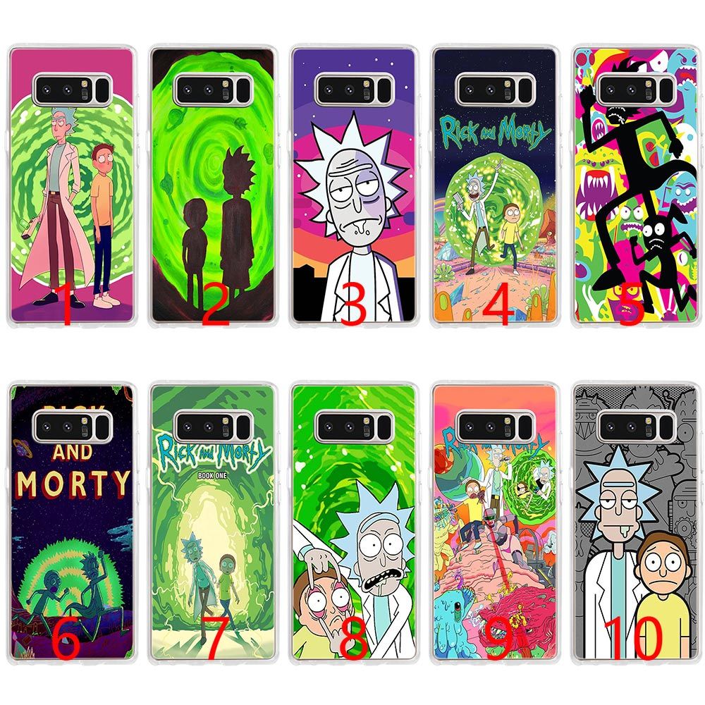 coque samsung s8 rick et morty