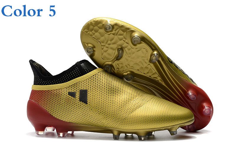 Großhandel Männer Fußballschuhe Stollen X 17.1 Life Farbe Purechaos Fg Champagner Gold Im Freien Fußballschuhe Hohe Qualität X16.1 Purechaos Großhandel Männer Fußballschuhe Stollen X 17.1 Life Farbe Purechaos Fg Champagner Gold Im Freien Fußballschuhe Hohe Qualität X16.1 Purechaos