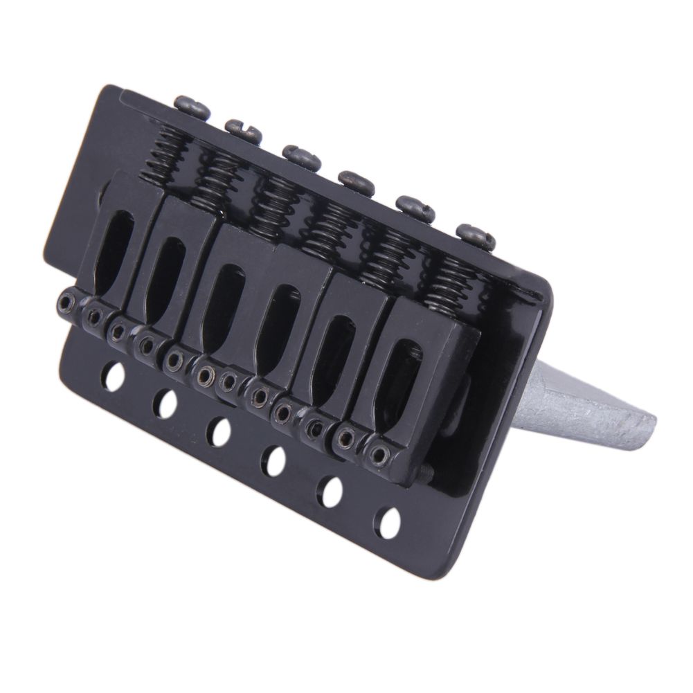 LKJHGF Fashion Hot Zinc Alloy Tremolo Bridge Set for Electric Guitar Standard Replacement Parts Accessories Black/Silver Easy Color : Silver LKJHGF Fashion Hot Zinc Alloy Tremolo Bridge Set for Electric Guitar Standard Replacement Parts Accessories Black/Silver Easy Color : Silver