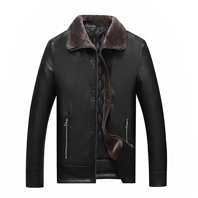 jaqueta de couro masculina anos 60