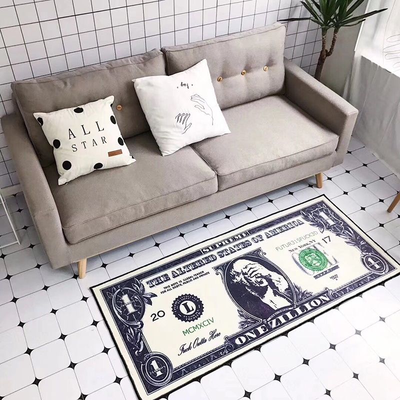 compre 70 155 cm retro creativo dolar alfombras sala de estar sala de estudio dormitorio mesa de cafe junto a la cama tiras largas alfombras de piso