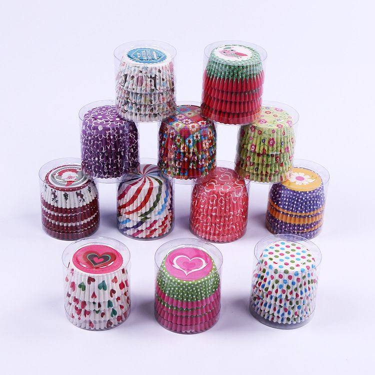 Mini Size Assorted Paper Cupcake Liners Muffin Cases Baking Cups