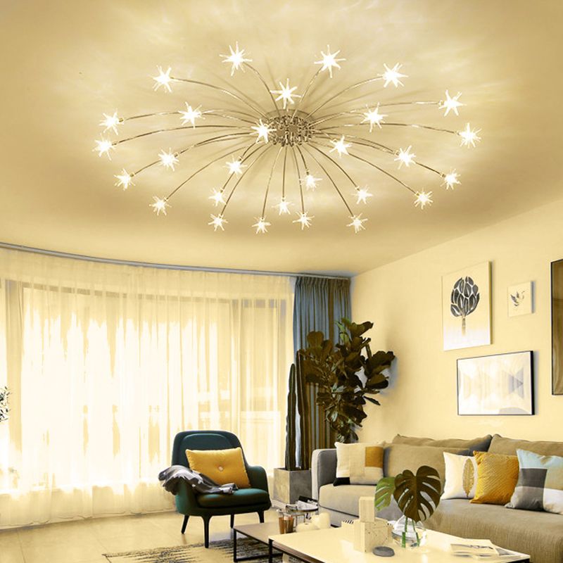 2019 Modern Led Ceiling Light Ice Flower Glass Bedroom Kitchen Children Room Ceiling Lamp Designer Lighting Fixtures From Butao 112 0 Dhgate Com