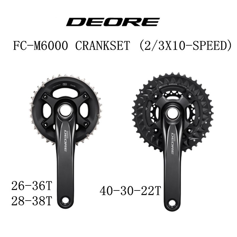 shimano 3x10 crankset