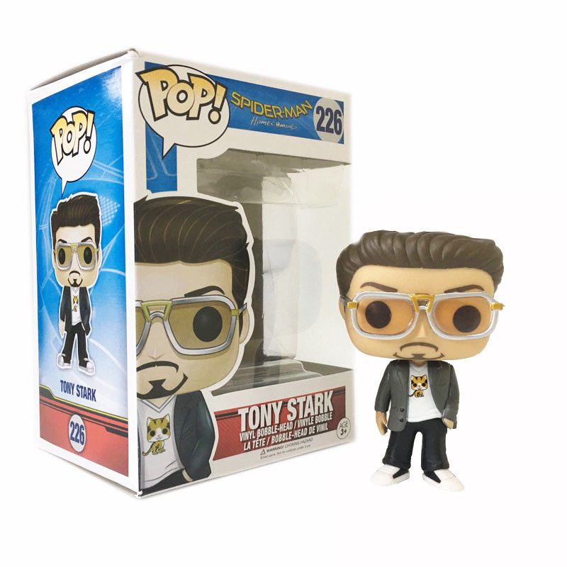 tony stark spider man homecoming funko pop