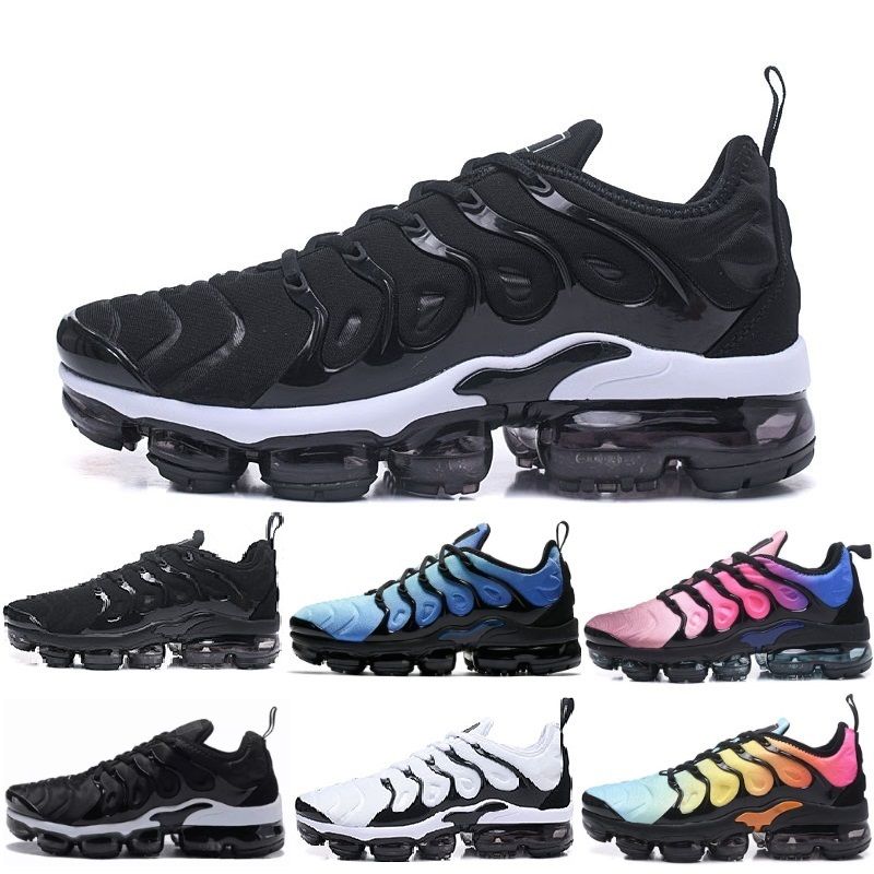 Acquista Nike Air Max Vapormax 2018 Novità Vapormax TN Plus VM Olive In  Argento Metallizzato Bianco Colorways Scarpe Uomo Scarpe Da Corsa Scarpe Da  Uomo Pack Triple Black Scarpe Da Uomo A