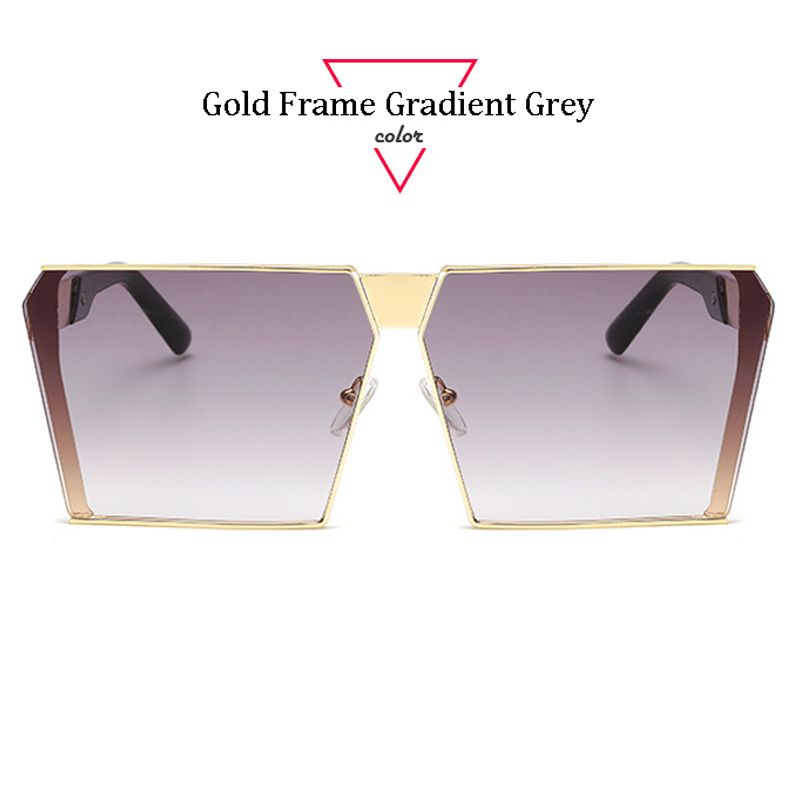 Gold Frame Gradient Grey