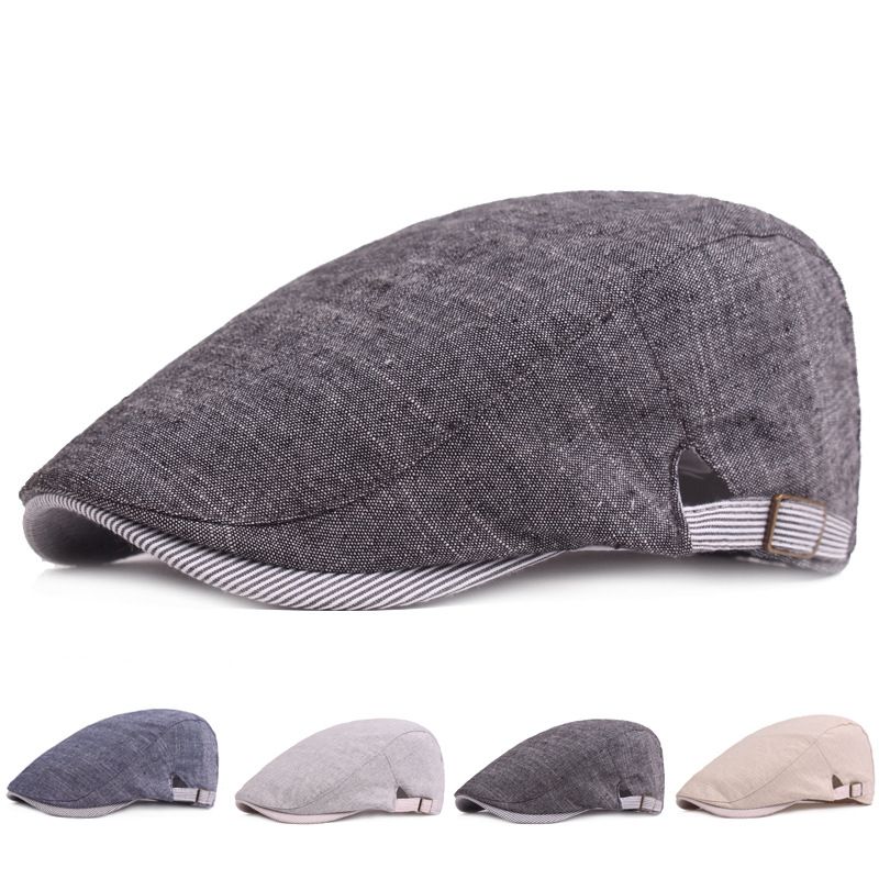 Grosshandel Baumwolle Zeitungsjunge Mutze Hut Herren Ivy Cap Herren Retro Barett Vorwarts Hute Einfache Mannliche Casual Sonnenhut Einstellbar Fur Mann Von Gslyy0712 3 22 Auf De Dhgate Com Dhgate