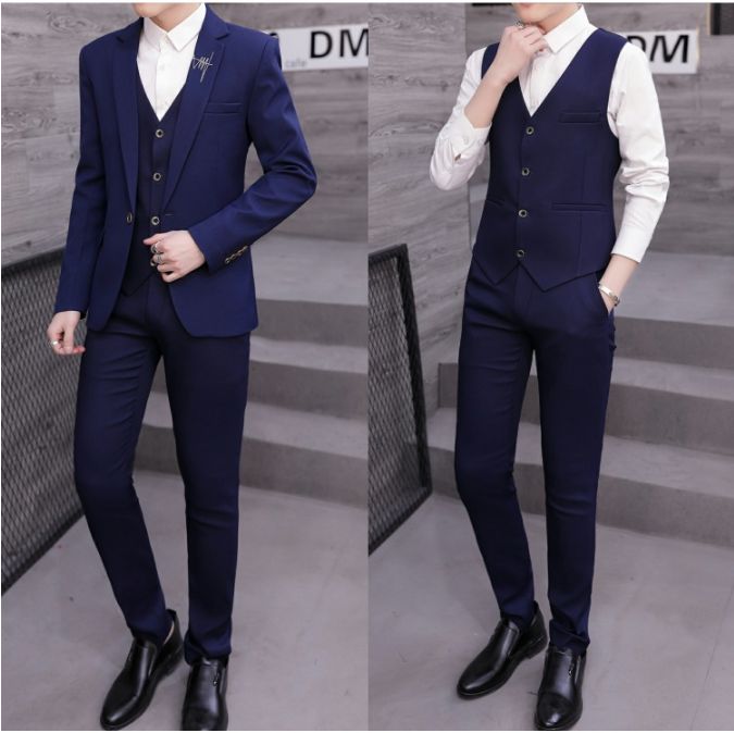 Grosshandel 3 Stuck Anzuge Manner British Neueste Mantel Designs Sky Blue Herren Anzug Herbst Winter Dicke Slim Fit Plaid Hochzeit Kleid Smoking Von Hpromdress 75 92 Auf De Dhgate Com Dhgate