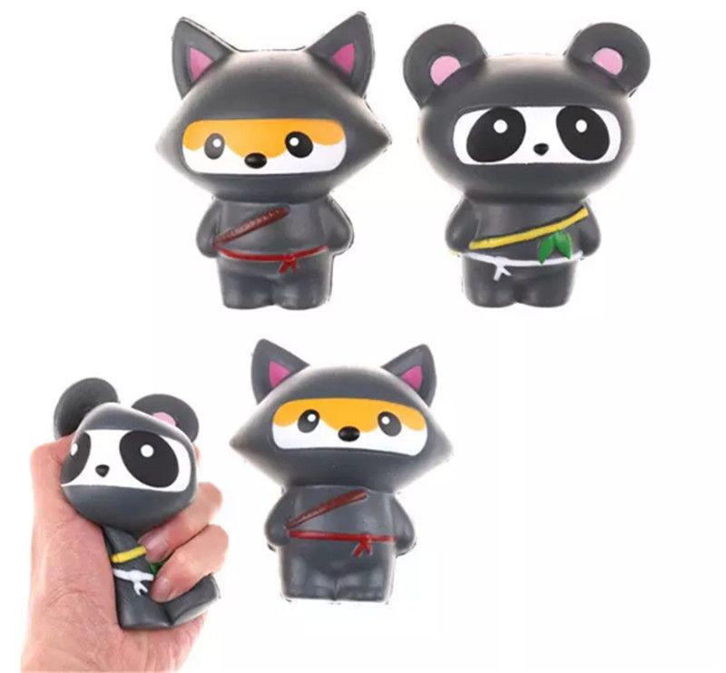 Squishy Fox Ninja Panda Ninja Slow Rising Toy Decompression Bread Cute Cake Sweet Animal Scented Phone Pendant Key Chain Toy Gift Squishy Fox Ninja Panda Ninja Slow Rising Toy Decompression Bread Cute Cake Sweet Animal Scented Phone Pendant Key Chain Toy Gift