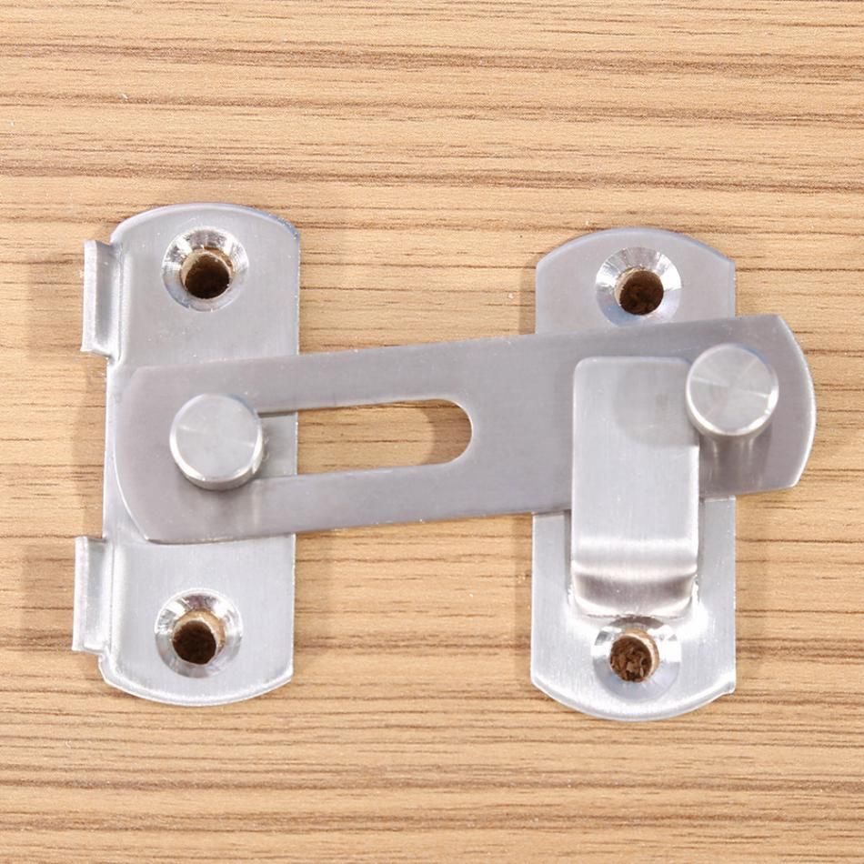 2019 New Arrival Hasp Latch Stainless L Hasp Latch Lock Sliding