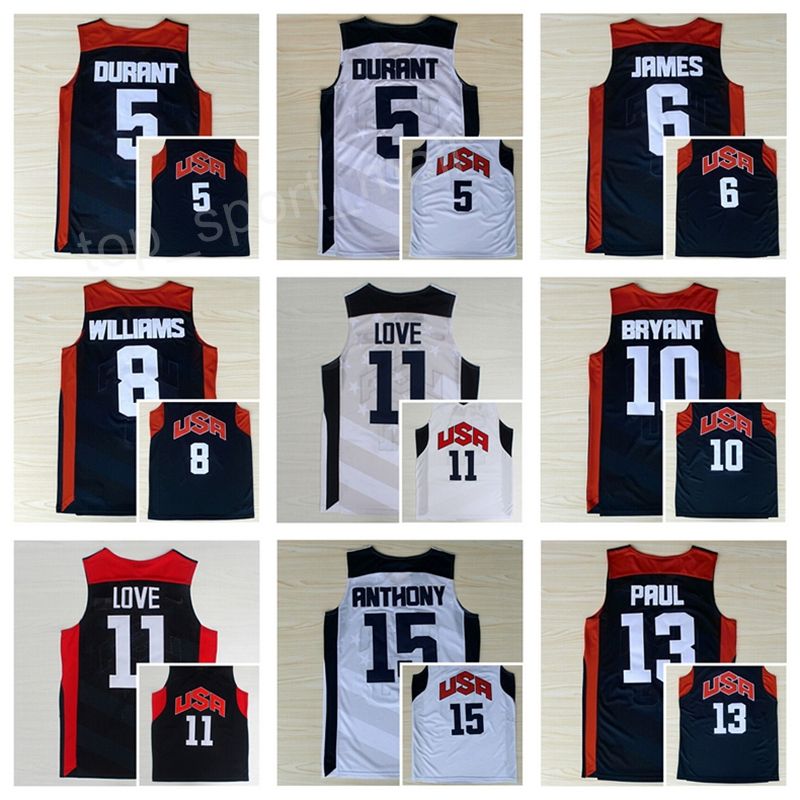 team usa anthony davis jersey