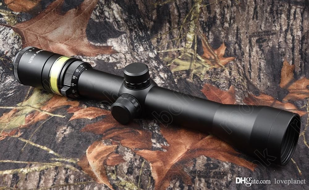 Shooin Red Optics Fiber 12x40 Rifle Scope Eyepiece Focus For 1.25 Icnh