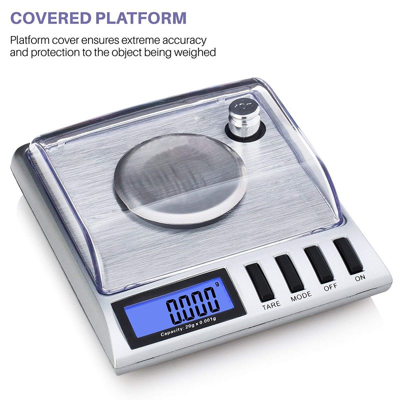 10g/0.001g Milligram Precision Digital Jewelry Diamond Scale Weight Balance  Gram