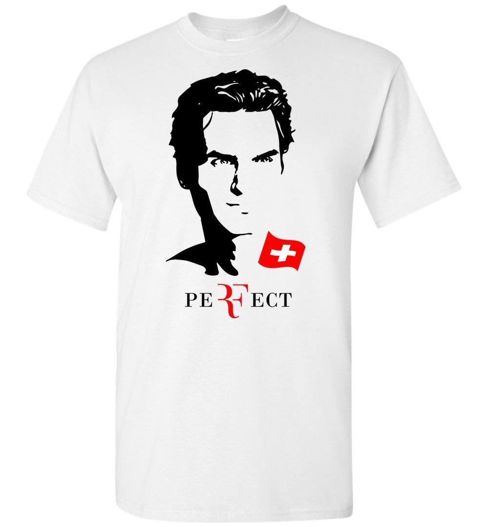 apretón cortar Recitar Roger Federer Camiseta Suiza World Legend Camiseta Tennis Star Men S  Camiseta De 14,27 € | DHgate