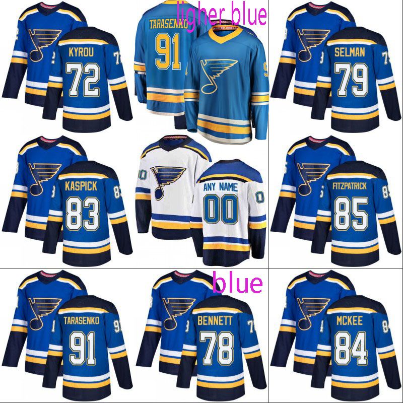 st blues jersey