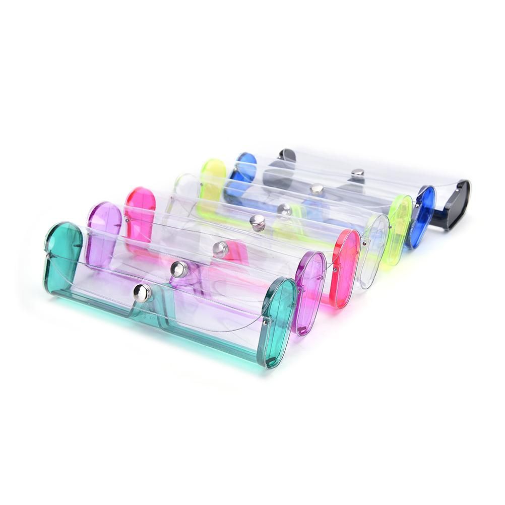 Eyewear Case PVC Glasses Box Transparent Reading Glasses Case Plastic