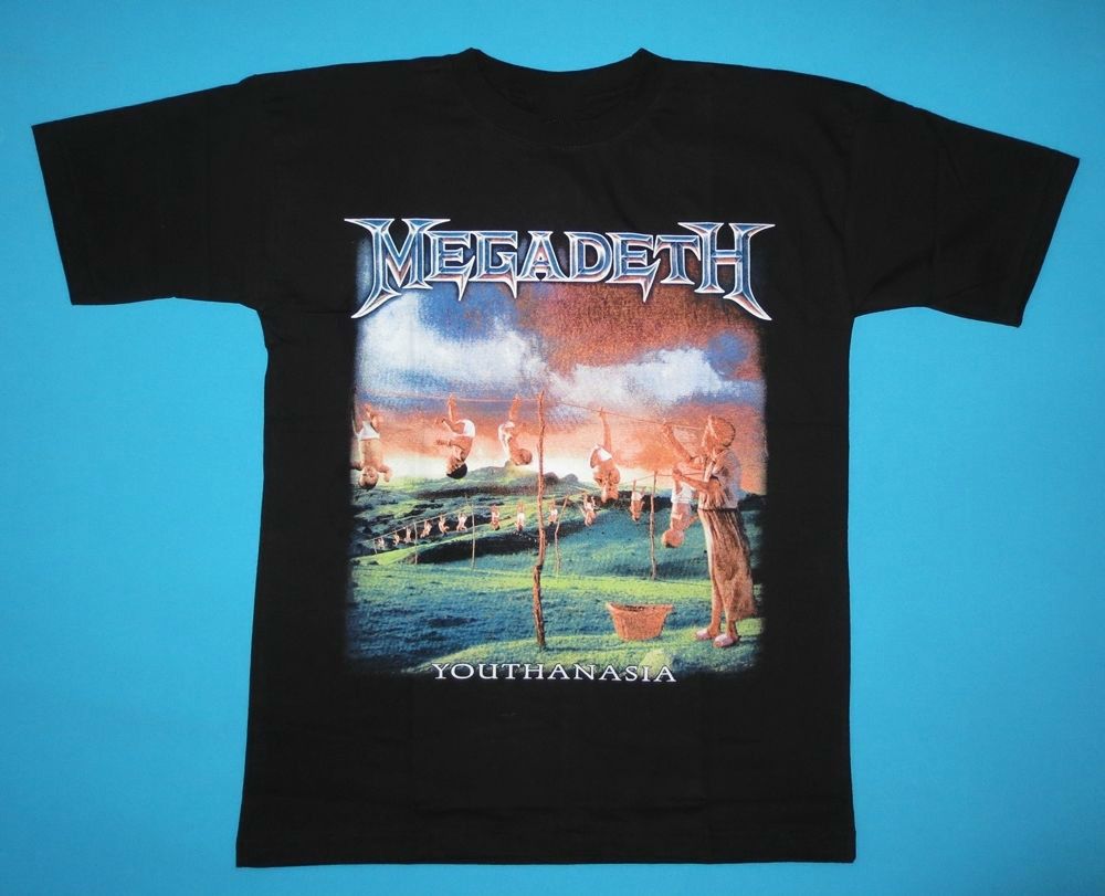 Megadeth Youthanasia T Shirt New 