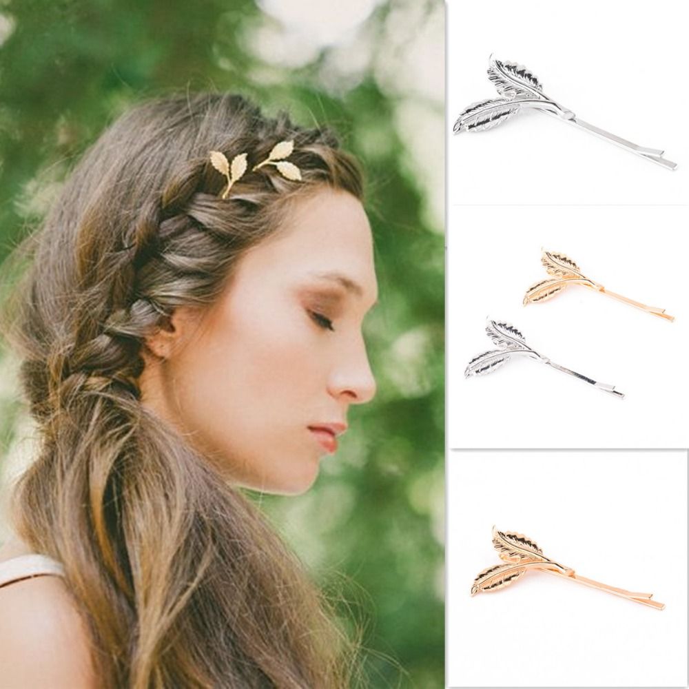 leaf hair accessories