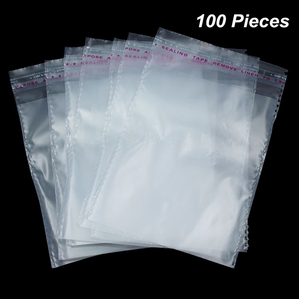 clear resealable bags