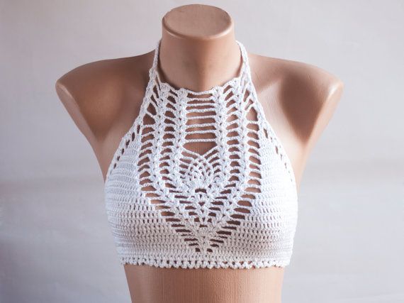 Compra Crochet Bikini Top Bikini Mujer, Crochet, Bikini De Ganchillo, Traje  De Baño Hecho A Mano Para Mujer, Ropa De Playa Tendencias De Verano Barato  | Entrega Rápida Y Calidad | Es.Dhgate