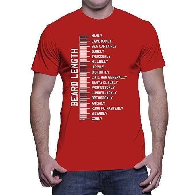 Beard Length Ruler Real Men Have Beards Facial Hair Mustache