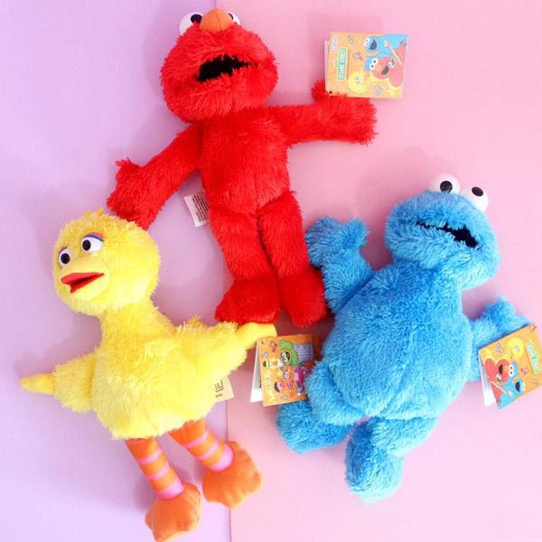 big cookie monster stuffed animal