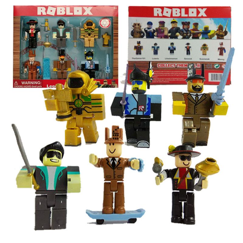 Compre 2018 Roblox Figuras 6 Unids Set Juego De Pvc Juego De Roblox Mini Caja Paquete Regalo De Los Ninos Anime Figura De Coleccion Modelo De Juguete A 4 Del Jiayanbaby Dhgate Com - 8 unidsset nuevos bloques de juego roblox juguetes de