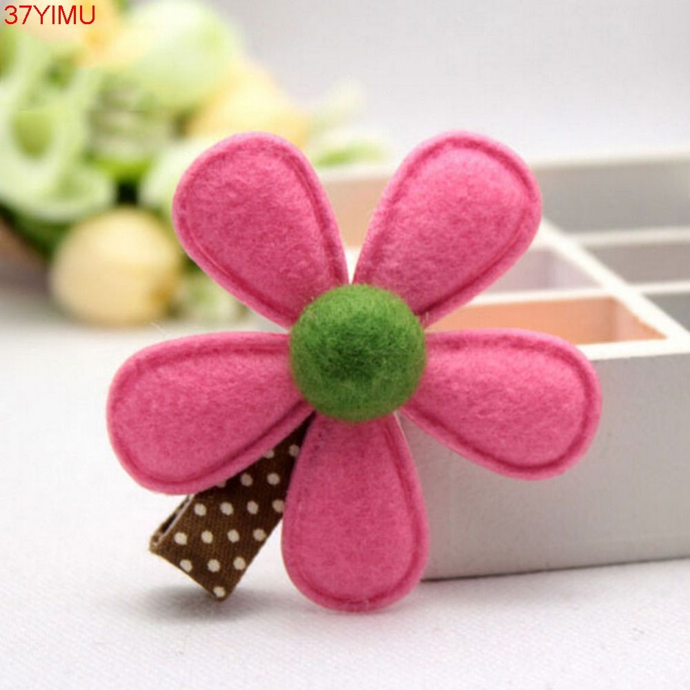 2019 New Arrival Children Hairpins Girl Hairclip Mini Cloth Flower