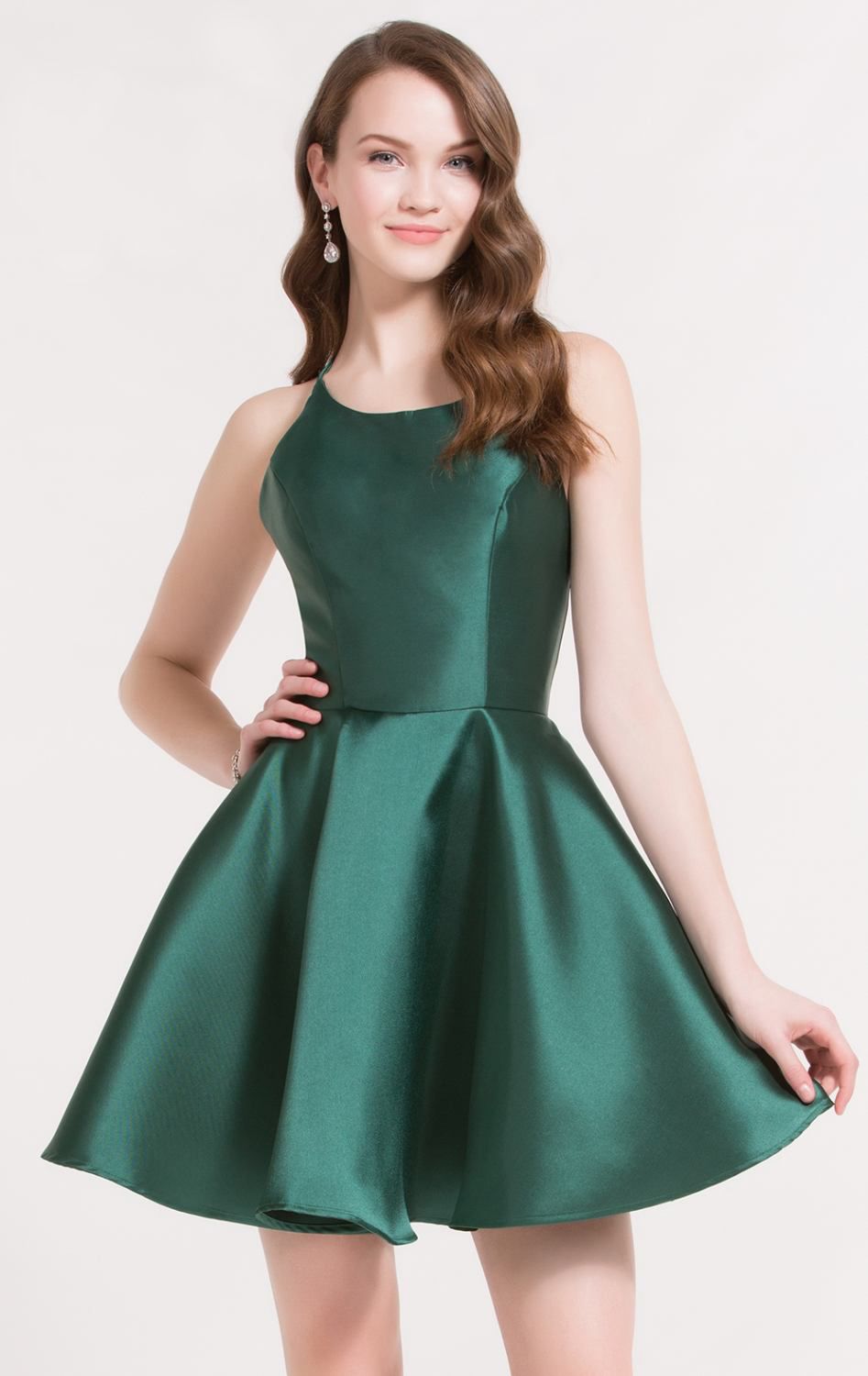 above the knee dress