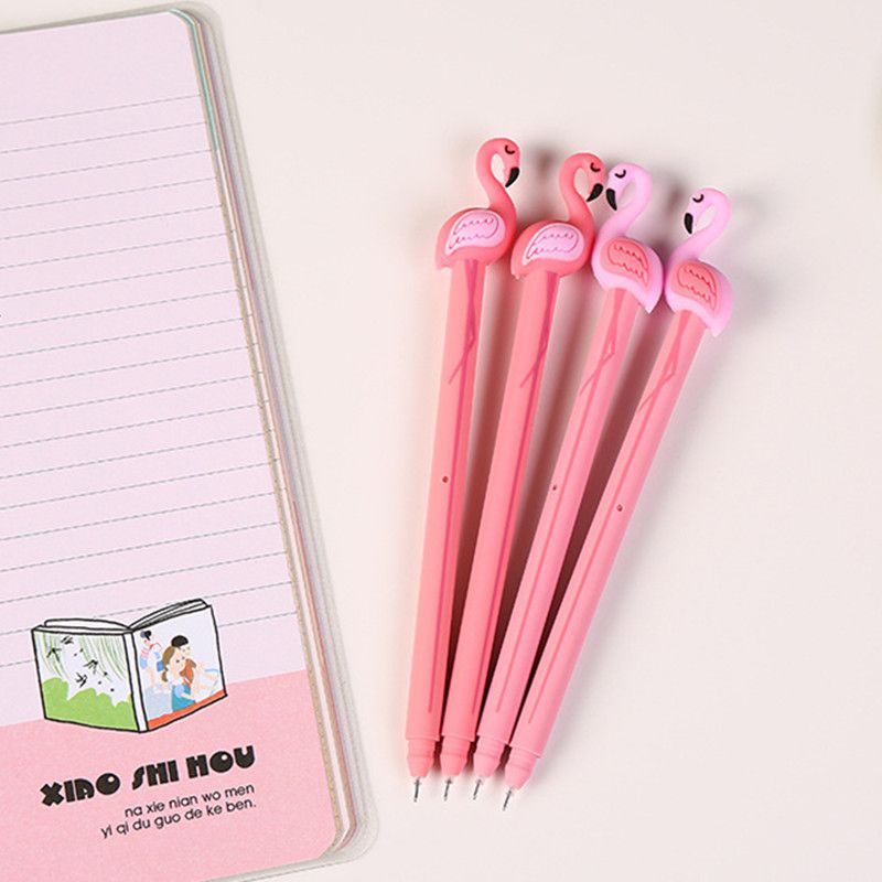 Venta al por mayor de papelería creativa de dibujos animados encantadora flamencos de silicona mm Venta al por mayor de papelería creativa de dibujos animados encantadora flamencos de silicona mm